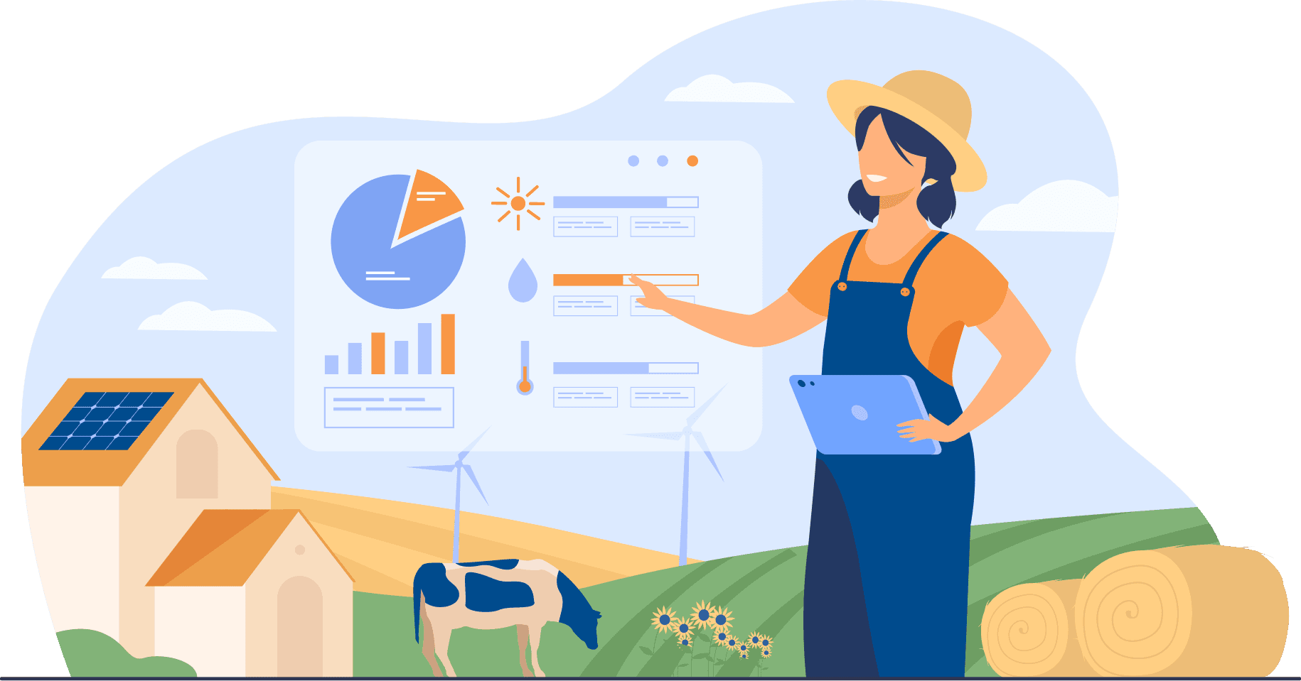 Security officers on duty