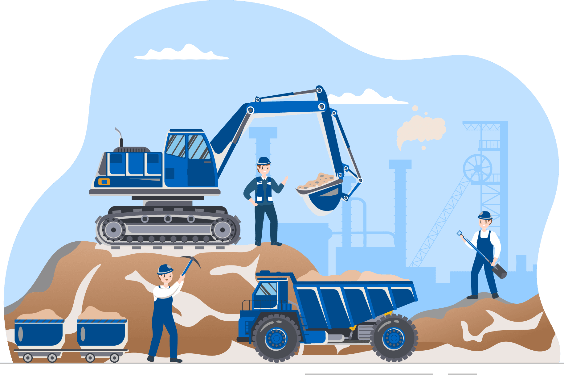 Security officers on duty